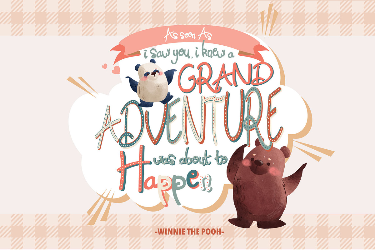 Bearley, a Handwritten Font by Lunabi (Photo 4 of 5)