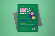 Graduation Invitation, an Invitation Template by graphicook (Thumbnail 2 of 3)