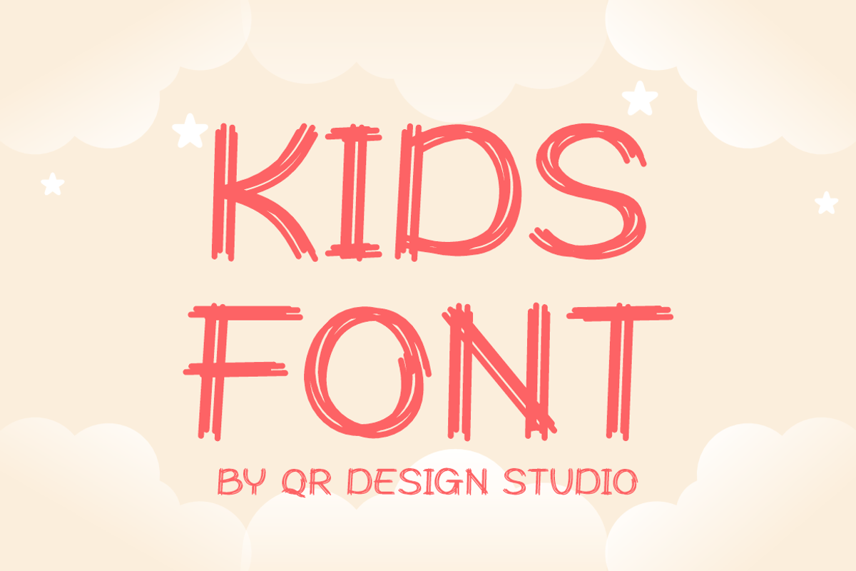 Kidsgo - Kids Font, a Handwritten Font by QR Design Studio (Photo 2 of 7)