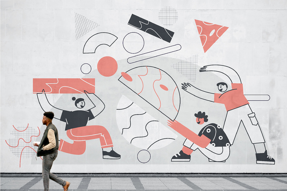 Collaboration concept. Teamwork., an Object Graphic by StacyCreativity