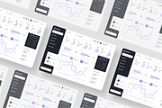 Hotel Booking Admin Dashboard, an UI Kit Template by SquidPixey (Thumbnail 4 of 5)