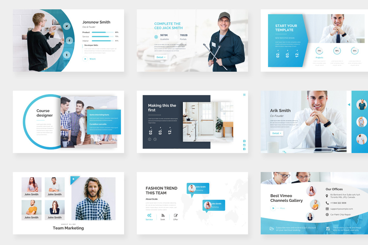 Civita Creative Keynote Template, a Presentation Template by One Percent Studio (Photo 15 of 22)