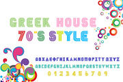 70's Greek Sport Font, a Font by Fontastic Ventures (Thumbnail 2 of 5)