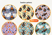 Halloween Bats set, a Decorative Illustration by Ekaterina Goncharova (Thumbnail 3 of 8)