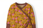 Baby Romper -Kimono one Tie Mockup, a Hoody Mockup by Nora Gad (Thumbnail 7 of 15)