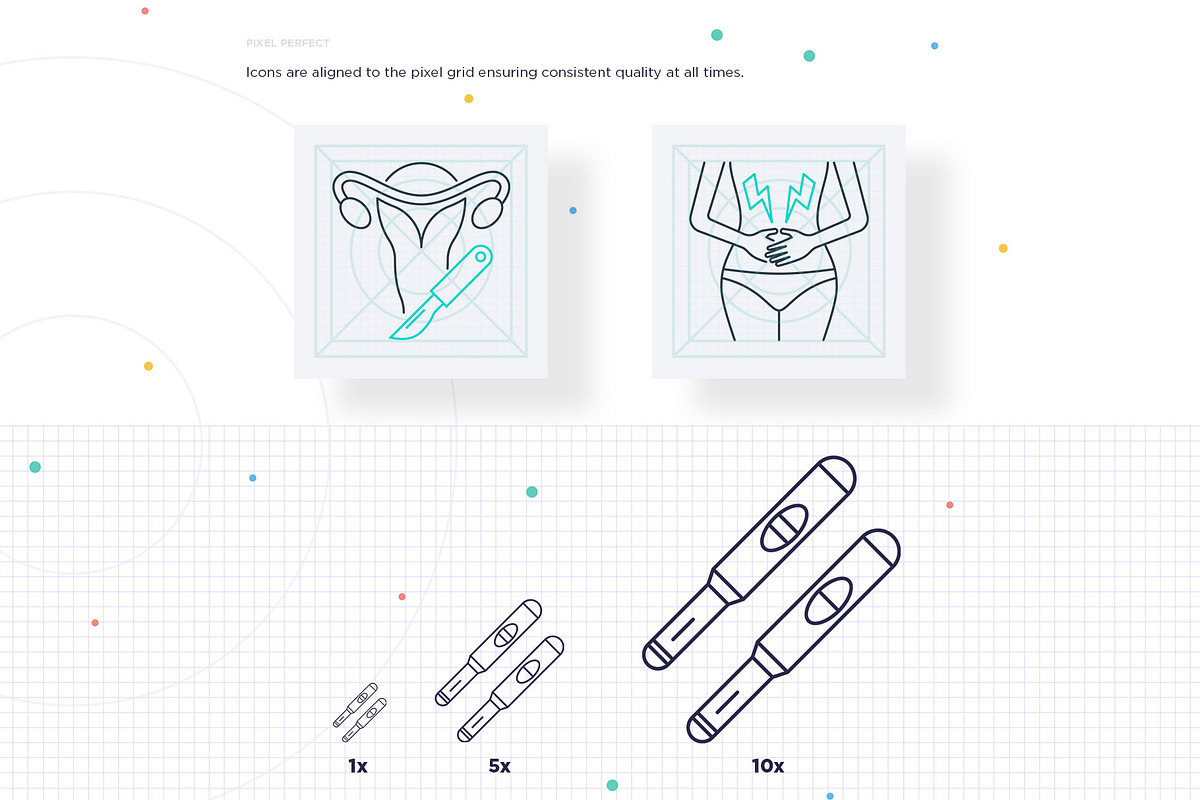 Gynecology | 32 Icons Set Hand Drawn, an Outline Icon by Marina Silence (Photo 9 of 18)