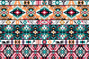 Collection Bright Aztec Patterns, a Pattern Graphic by tomuato (Thumbnail 3 of 5)