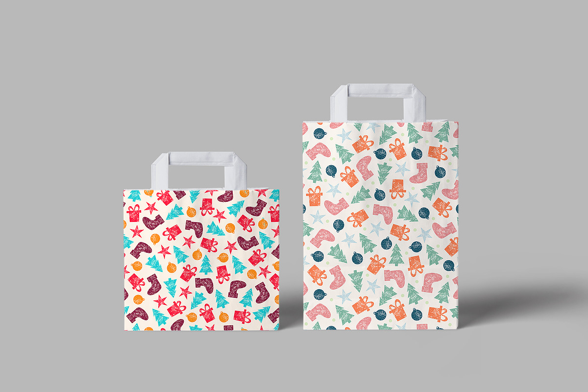 Vector Christmas Pattern Set (Sale), a Pattern Graphic by Chloe's Illustrations (Photo 8 of 10)