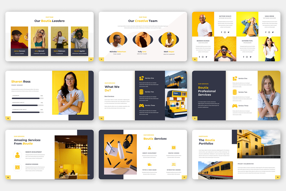 Boutia – Creative Business, a Presentation Template by Monsgraph Creative Studio (Photo 4 of 5)