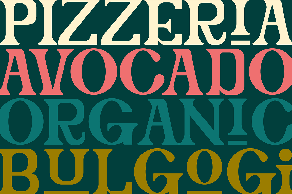 Rumpunch Serif All-Caps Display Font, a Font by Holt510 (Photo 11 of 13)