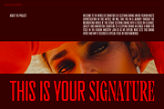 Lady Fame - Font Duo, a Sans Serif Font by RedyStudio (Thumbnail 8 of 11)