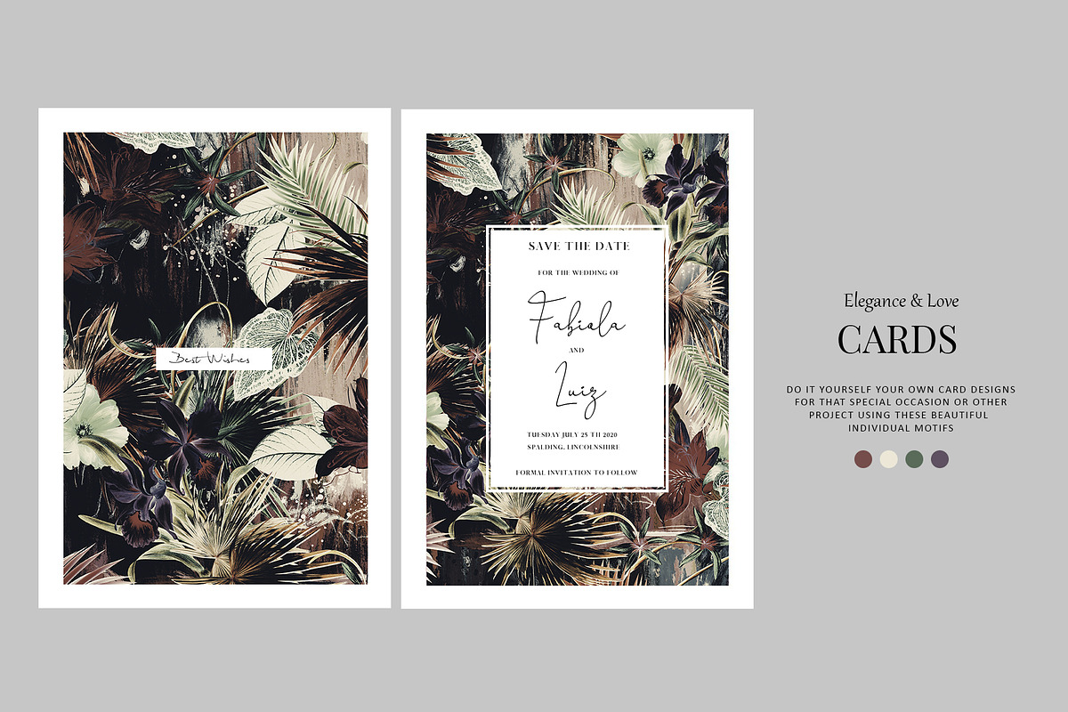 Dark Summer| Foliage Pattern, a Pattern Graphic by Luiz da Rolt Grathwohl (Photo 5 of 7)