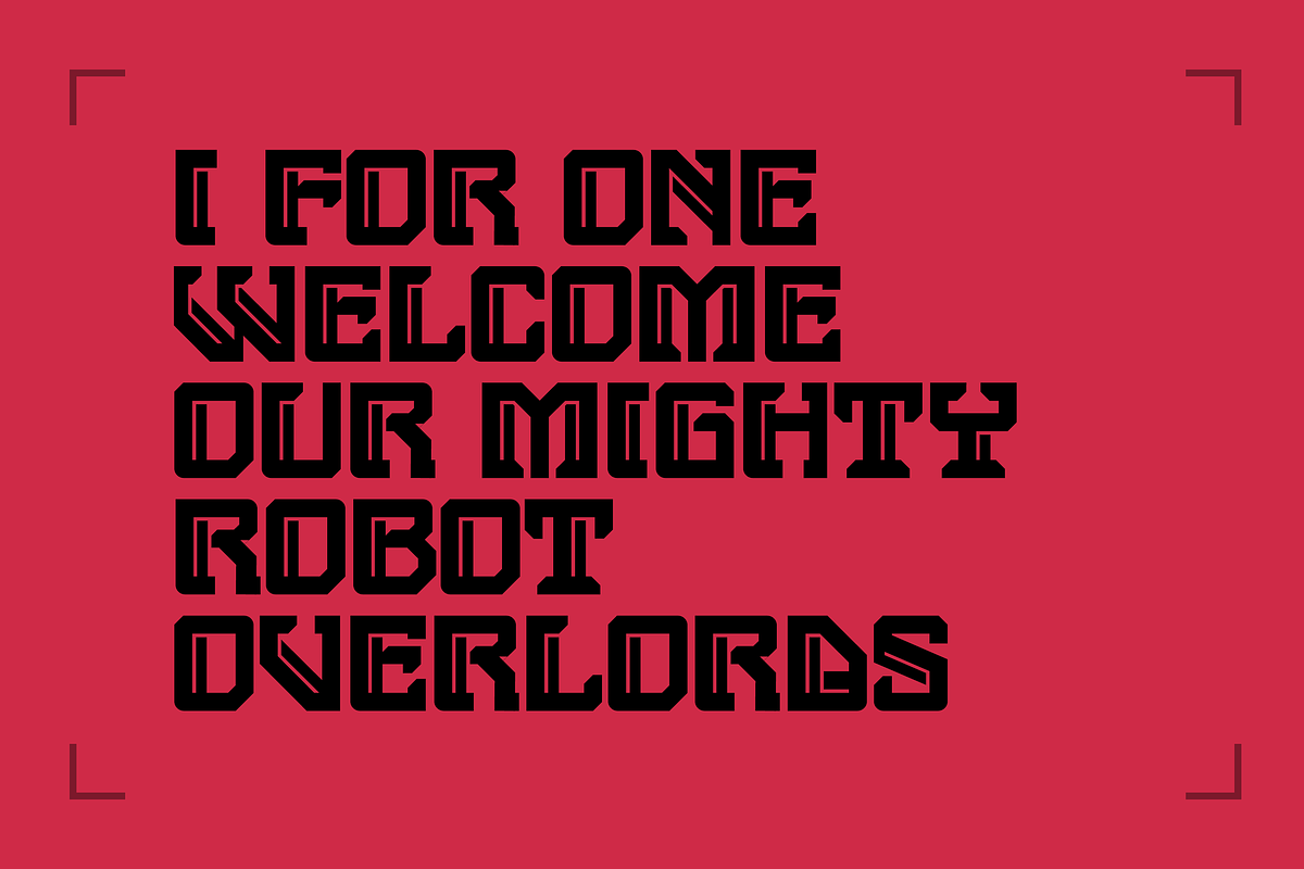 Mighty Robot - sci-fi font pair, a Sans Serif Font by SelfBuild Type (Photo 2 of 5)