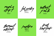 Flow | Experimental Brush Font, a Handwritten Font by Ardana Creative (Thumbnail 2 of 16)