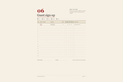 Cookie Exchange Planner & Swap Kit, a Stationery Template by KnightWipers (Thumbnail 3 of 8)