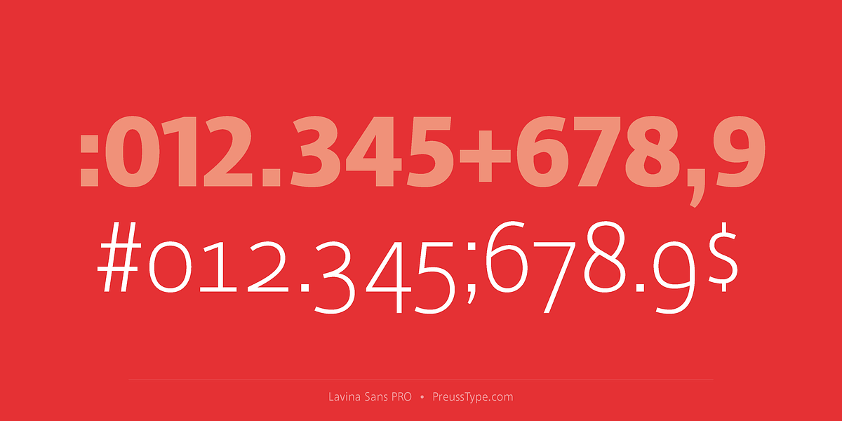 Lavina Sans PRO, a Sans Serif Font by preussTYPE (Photo 4 of 9)