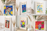 Matisse Modern Gallery 3, a Background Graphic by Wall Art Print Studio (Thumbnail 7 of 16)