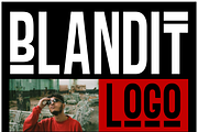 Blandit - Display & Logo Font family, a Sans Serif Font by Webhance Studio (Thumbnail 1 of 9)