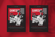 Basketball Matchday Flyer Template, a Flyer Template by Tanmoy Topu (Thumbnail 4 of 6)
