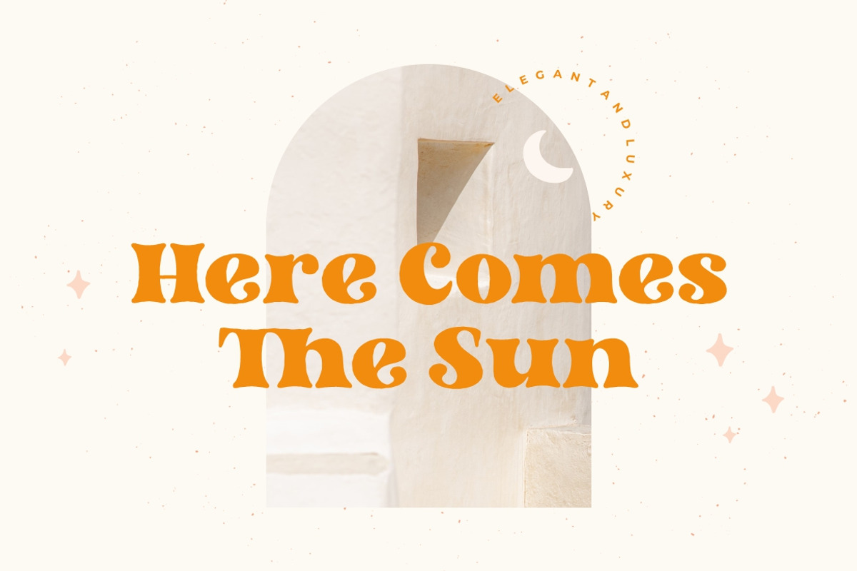 Long Beach - Fun Retro Serif Font, a Serif Font by HansCo Studio (Photo 6 of 9)