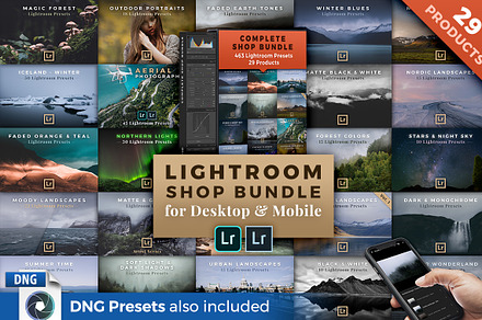 LR Presets Bundle (Desktop & Mobile)