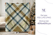Christmas Sherpa Blanket Mockup, a Household Mockup by Mie Mockup Studio (Thumbnail 5 of 8)
