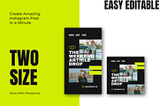 Twils Streetwear Instagram Template, a Social Media Template by Shinra Labs (Thumbnail 5 of 5)