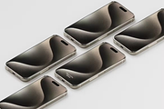 11 Psd iPhone 15 Pro Mockup, an iPhone Mockup by Se٧enStudio (Thumbnail 5 of 12)