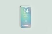 Phone 14 Pro Clay Mockup, a Print Template by AKMAL STUDIO (Thumbnail 5 of 8)