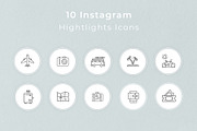 TRAVEL - instagram highlights, a Social Media Template by Digital Breath templates (Thumbnail 5 of 5)