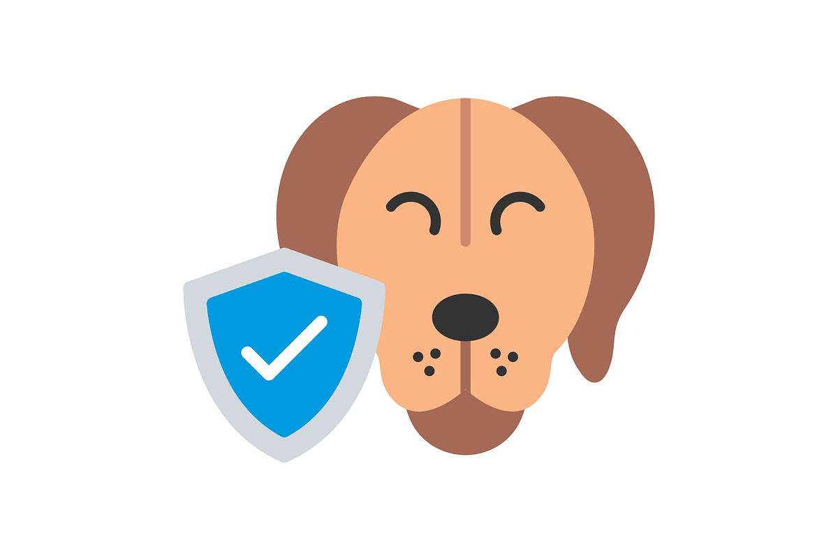 Pet Insurance Flat Icon, a Duotone Icon by Pexelpy (Photo 1 of 2)