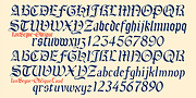 IanSegoe, a Blackletter Font by Ingrimayne Type (Thumbnail 7 of 8)
