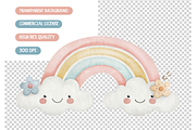 Sun Moon Star Nursery Clipart, an Illustration by TatiMockup (Thumbnail 4 of 4)