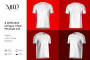 Short Sleeve Jersey Set Mockup, a Shirt Mockup by Mildstudio (Thumbnail 5 of 9)