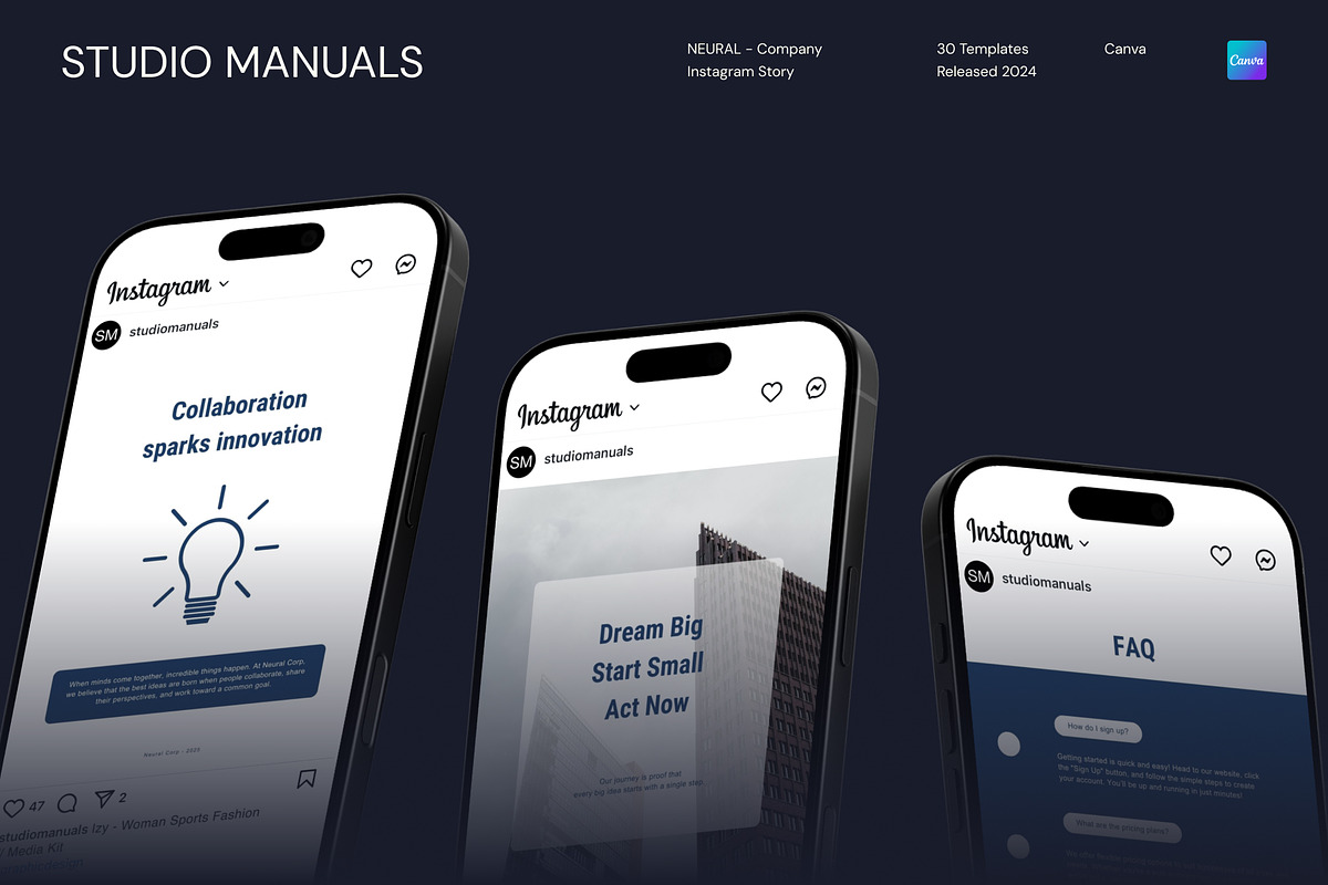 NEURAL – Company Instagram Story, a Social Media Template by Studio Manuals (Photo 2 of 8)