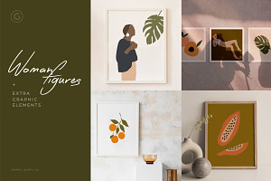 Woman Figures | Graphics & Elements