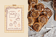 Cottagecore Autumn Club clipart set, a Seasonal Illustration by Cute Atelier (Thumbnail 3 of 12)