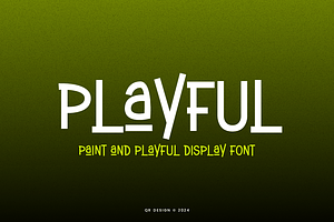 Rakenad - Paint Playful Font