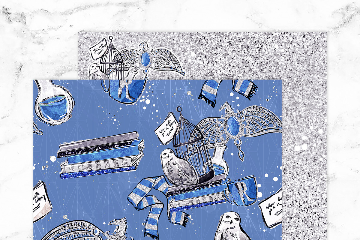 Magician Movie Paper Pack, a Pattern Graphic by Frou Fou Craft (Photo 7 of 9)