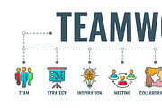 Partnership and Business Teamwork, an Education Illustration by TAlex (Thumbnail 6 of 6)