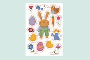 Spring stickers, a Decorative Illustration by Dashnpro (Thumbnail 3 of 3)