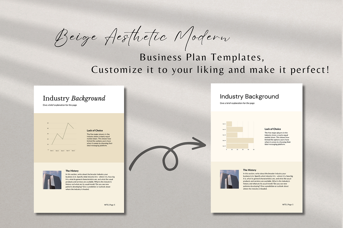 Startup Business Plan Templates, a Print Template by TheSimplySereneShop (Photo 5 of 7)