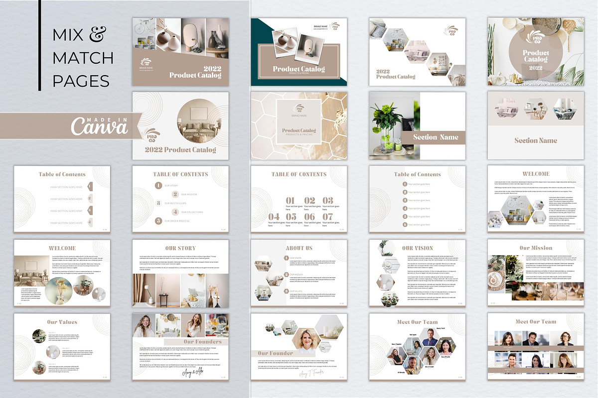 Product Catalog Canva Template, a Magazine Template by B2 Studio (Photo 6 of 12)