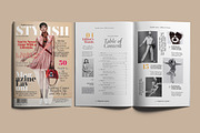 The Best Magazine Layout Design, a Magazine Template by Swayang (Thumbnail 1 of 18)
