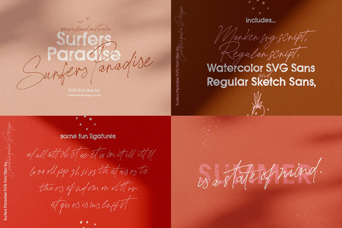 The Ultimate Font Bundle, a Sans Serif Font by Creativeqube Design (Photo 46 of 103)
