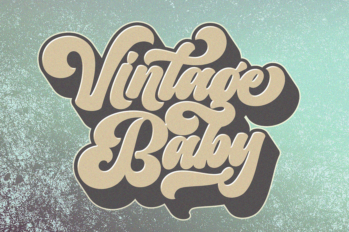 Retro Ashington - Vintage Font, a Script Font by Subectype Studio (Photo 2 of 11)
