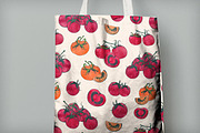 Seamless pattern with tomatoes, a Pattern Graphic by Good Studio (Thumbnail 8 of 9)