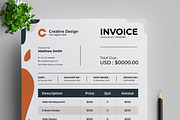 Invoice Template, a Stationery Template by MightyDesign (Thumbnail 2 of 8)