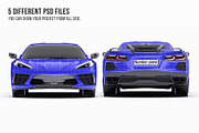 2020 Mid-Engine Supercar Coupe Set, an Advertising Mockup by Halal Graphic Studio (Thumbnail 8 of 12)