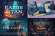 The Halloween Horror Font Bundle, a Sans Serif Font by HipFonts (Thumbnail 12 of 12)